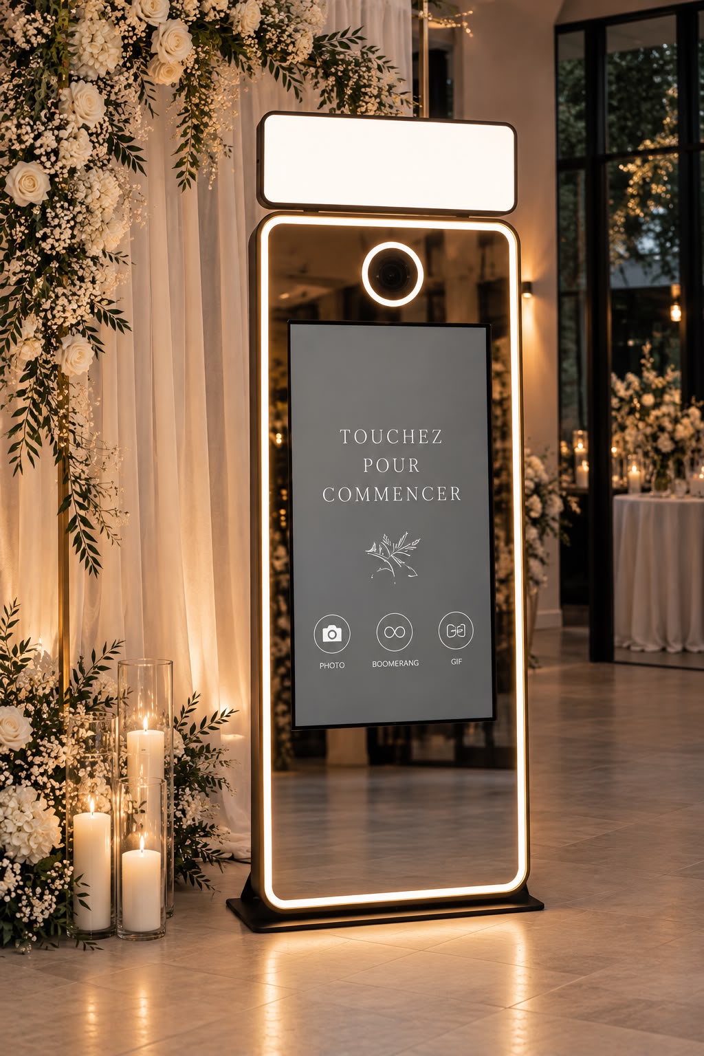 Photobooth miroir Clevent Agency